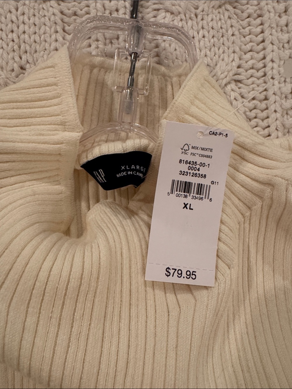 GAP Rib Midi Sweater Dress 816435 - Picture 10 of 12